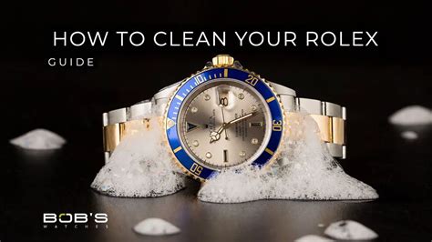 rimuovere pompanti rolex|how to clean rolex bracelet.